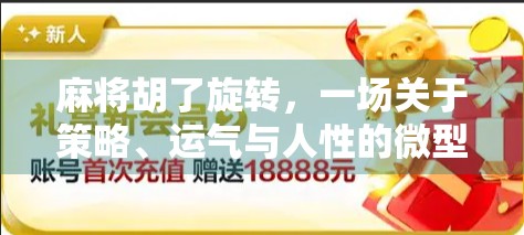麻将胡了旋转，一场关于策略、运气与人性的微型人生剧场