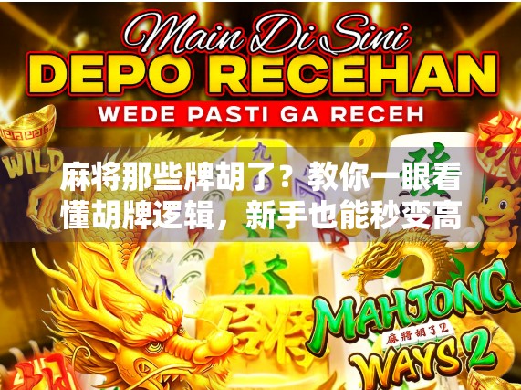 麻将那些牌胡了？教你一眼看懂胡牌逻辑，新手也能秒变高手！