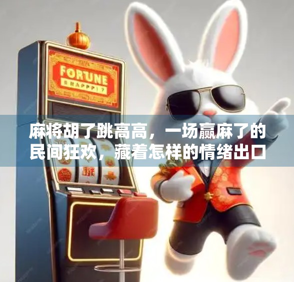 麻将胡了跳高高，一场赢麻了的民间狂欢，藏着怎样的情绪出口？