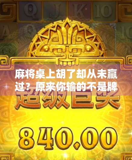 麻将桌上胡了却从未赢过？原来你输的不是牌，是这3个致命习惯！