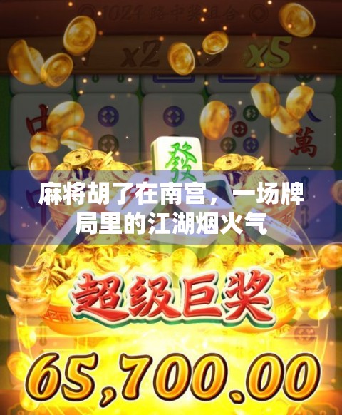 麻将胡了在南宫，一场牌局里的江湖烟火气