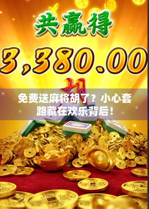 免费送麻将胡了？小心套路藏在欢乐背后！