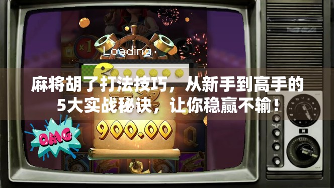 麻将胡了打法技巧，从新手到高手的5大实战秘诀，让你稳赢不输！