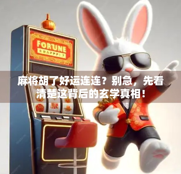 麻将胡了好运连连？别急，先看清楚这背后的玄学真相！