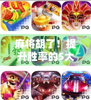 麻将胡了！提升胜率的5大实战技巧，新手也能秒变老手！