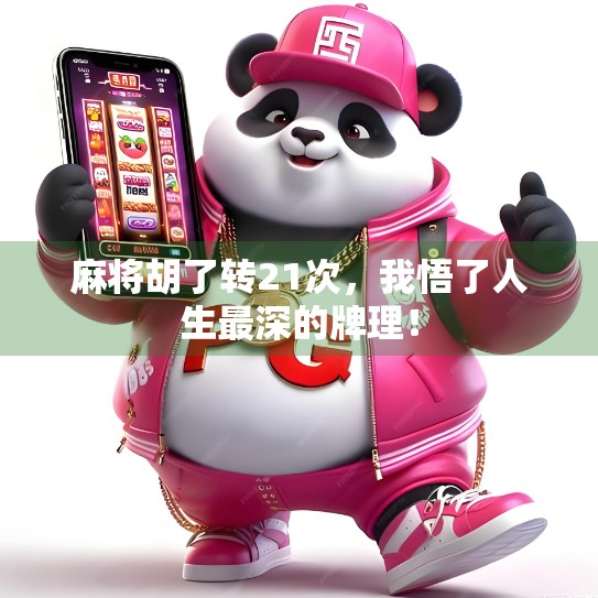 麻将胡了转21次，我悟了人生最深的牌理！